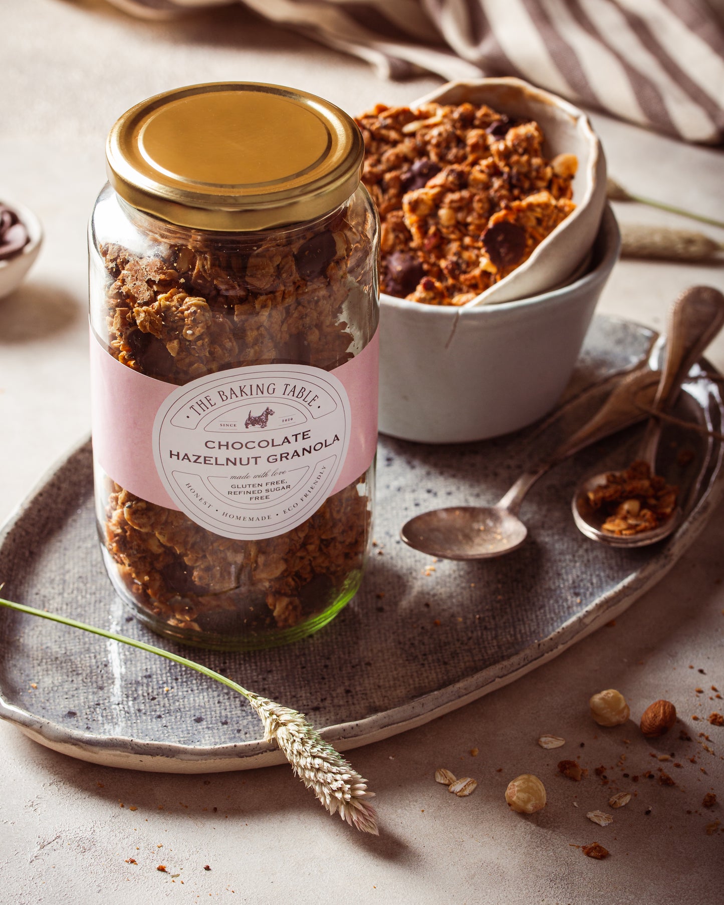 Hazelnut Dark Chocolate Granola