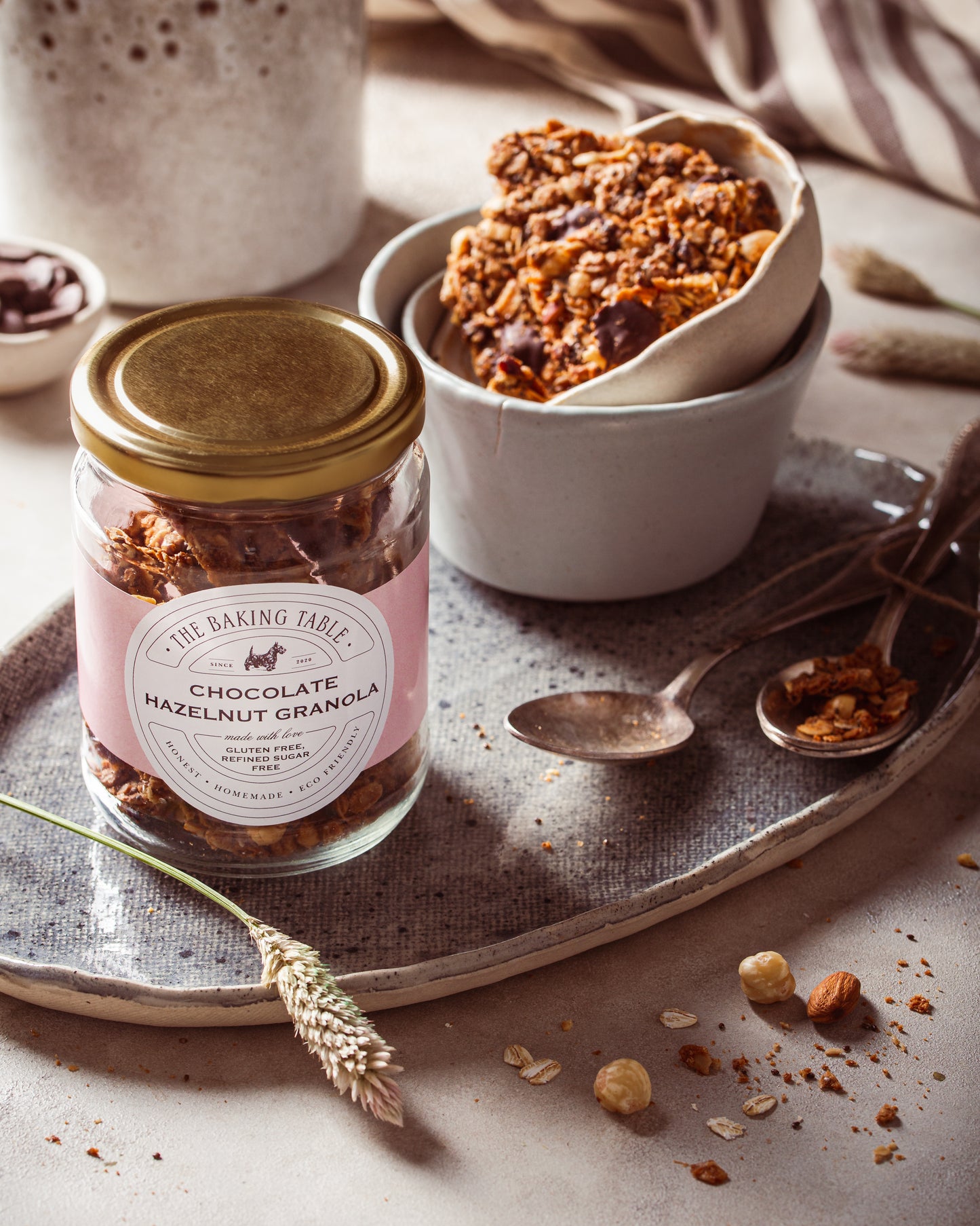 Hazelnut Dark Chocolate Granola
