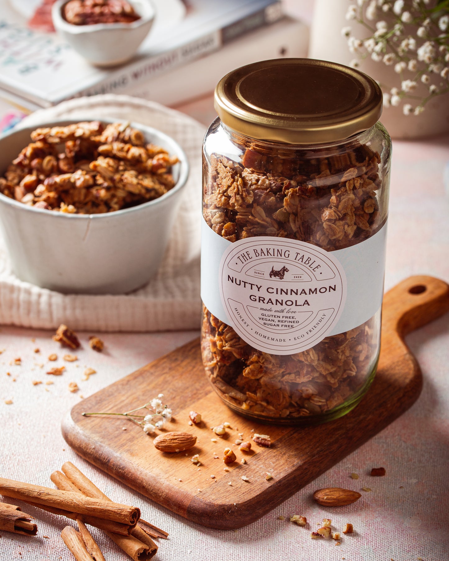 Nutty Cinnamon Granola