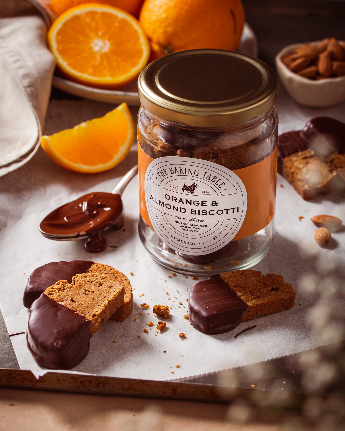 Orange Almond Biscotti