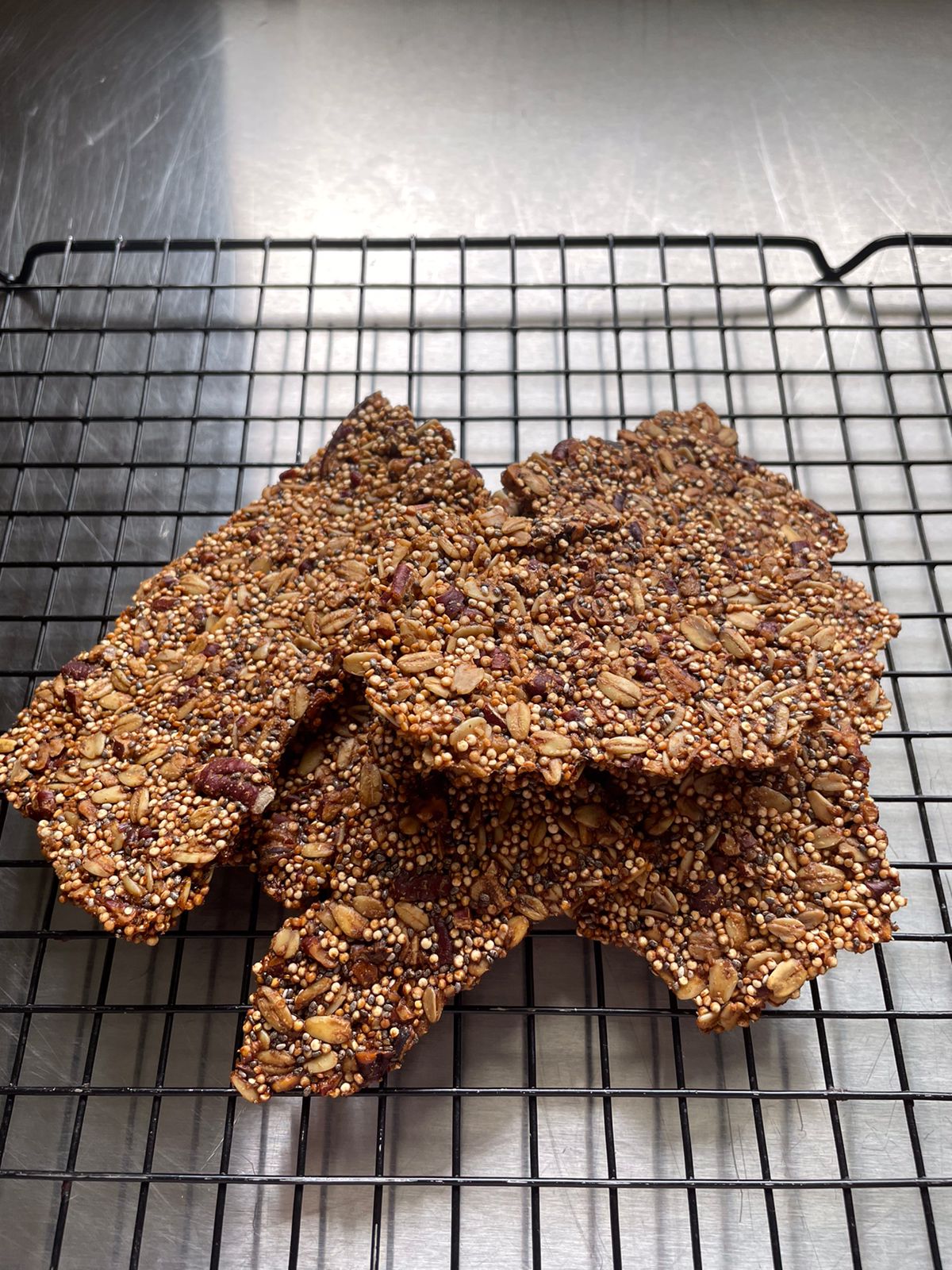 PECAN QUINOA BRITTLE