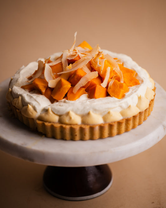Mango & Thai Coconut Tart