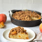 Organic Peach Streusel Cake