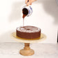 BELGIAN CHOCOLATE ALMOND CAKE