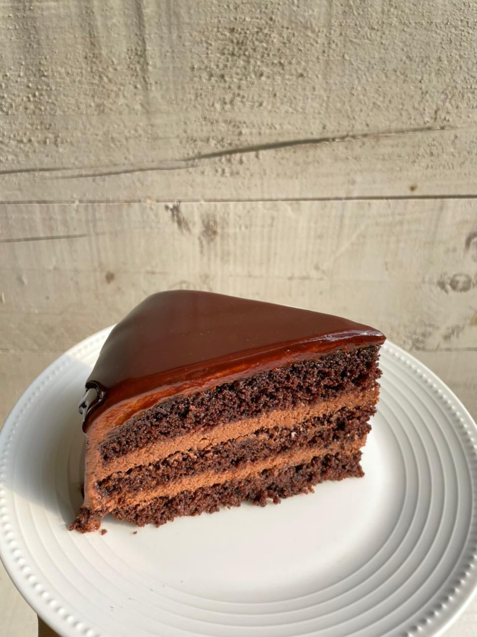 TRIPLE CHOCOLATE MOUSSE CAKE